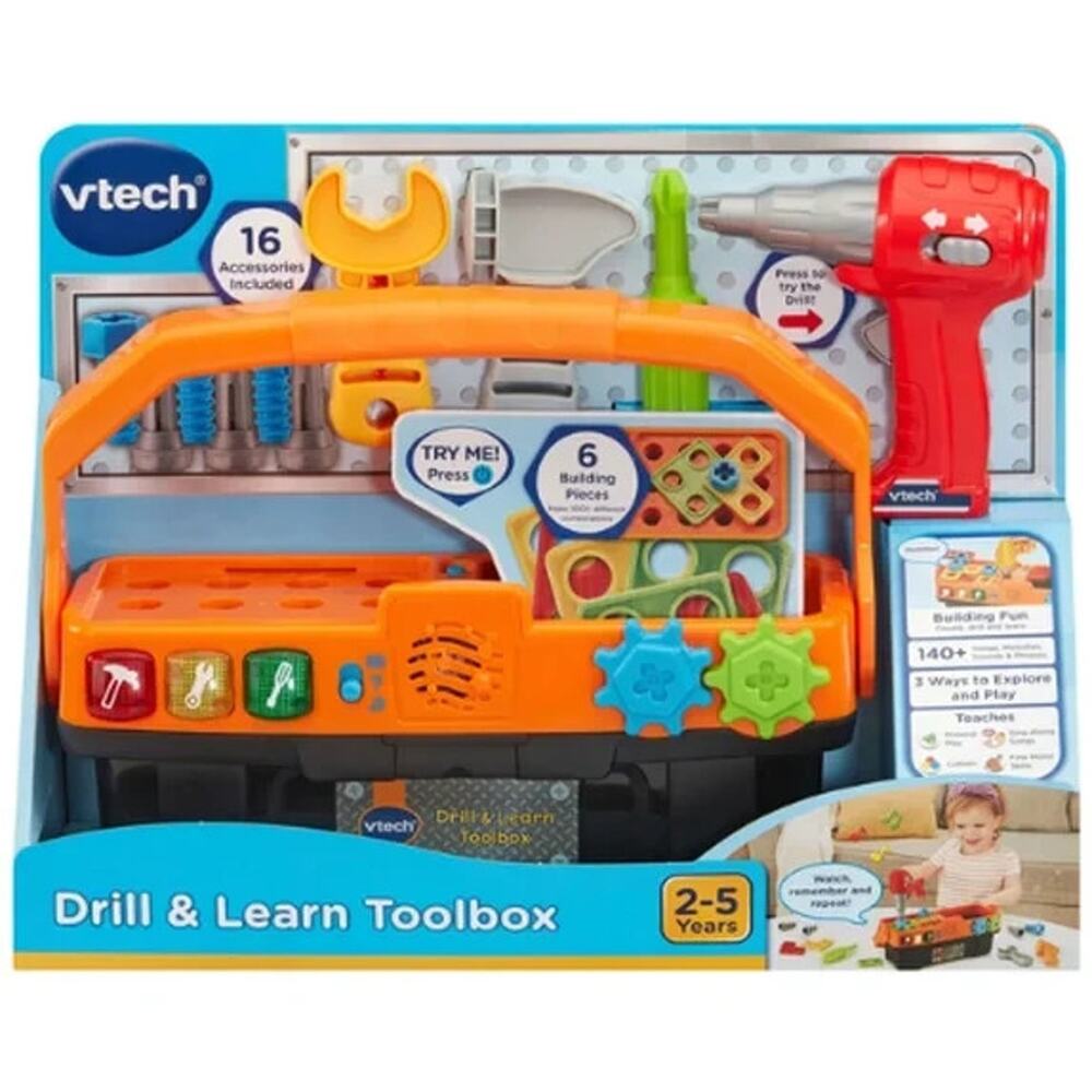 Vtech Build & Learn Toolbox - Bilingual